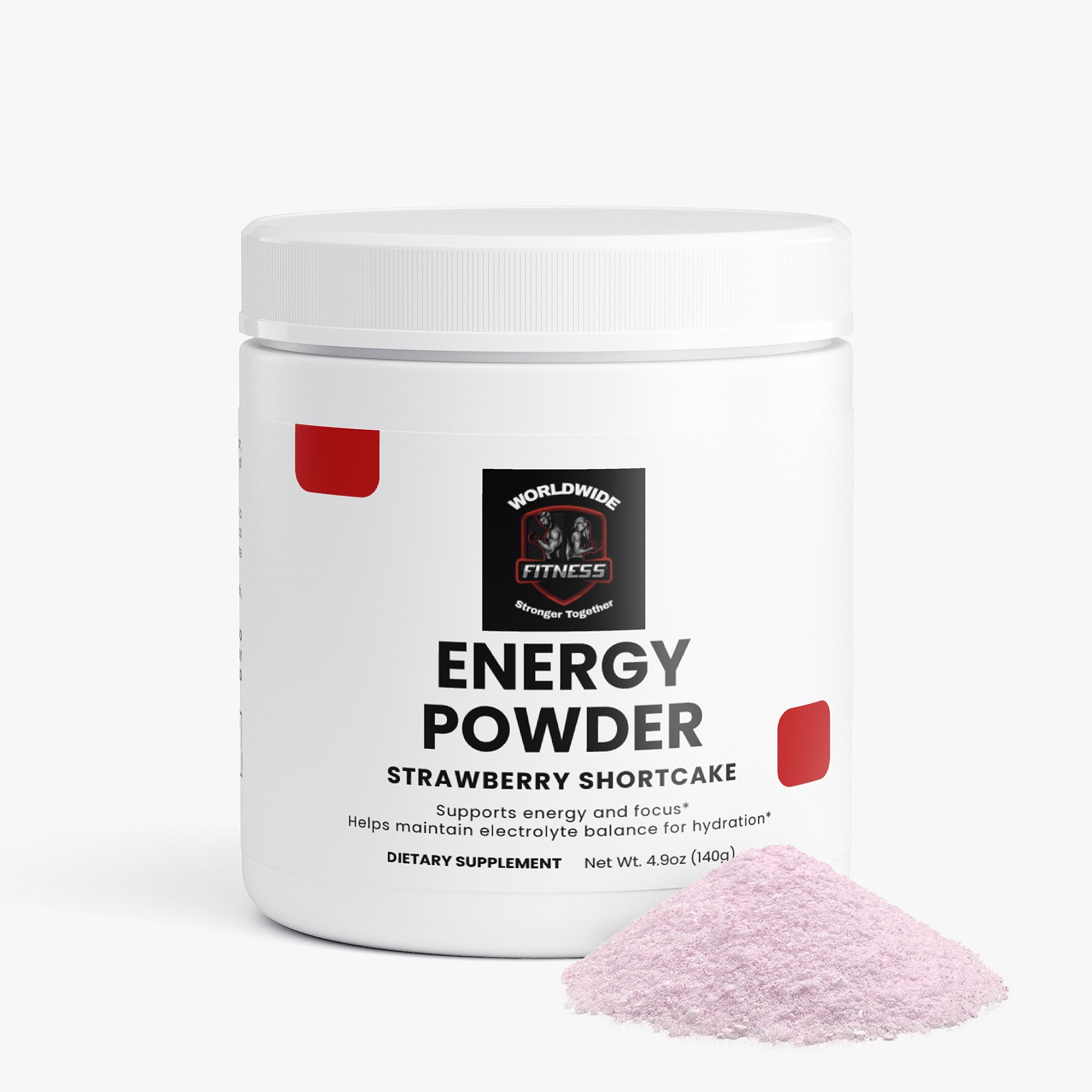 Energy Powder (Strawberry Shortcake)